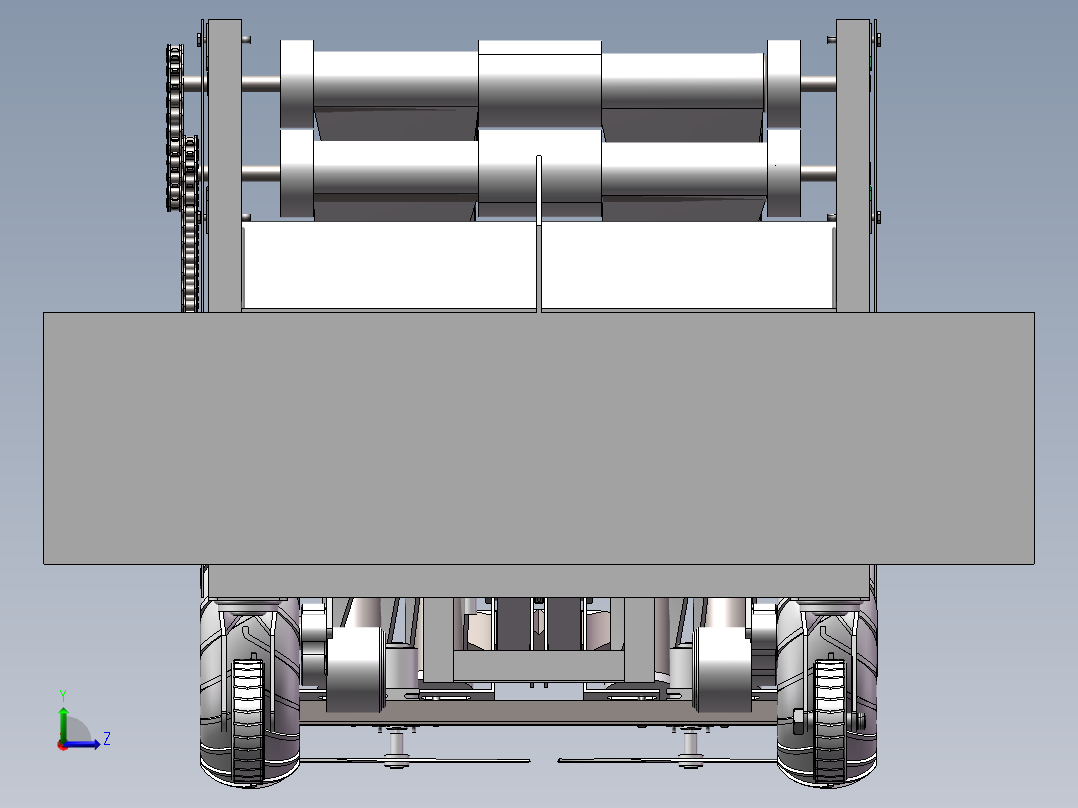 韭菜收割机 (3)左视图