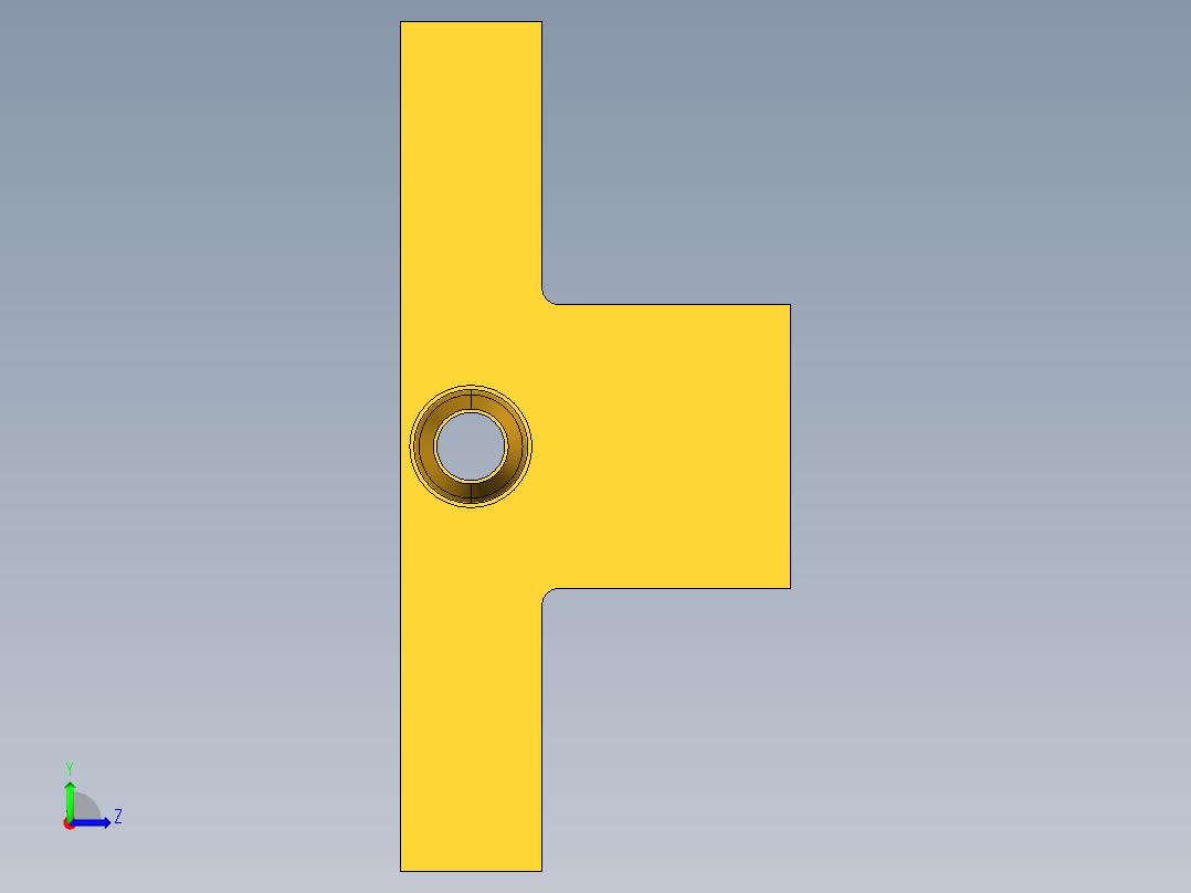 工业通用螺蚊管倒齿式工业硬管接头Adapter Tee 220-4-2左视图