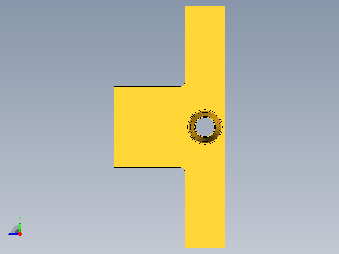 工业通用螺蚊管倒齿式工业硬管接头Adapter Tee 220-4-2右视图