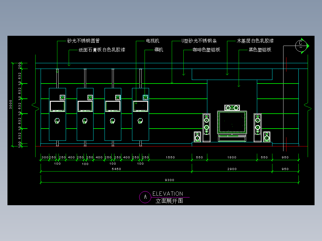 建筑图库工装四-FH04260B