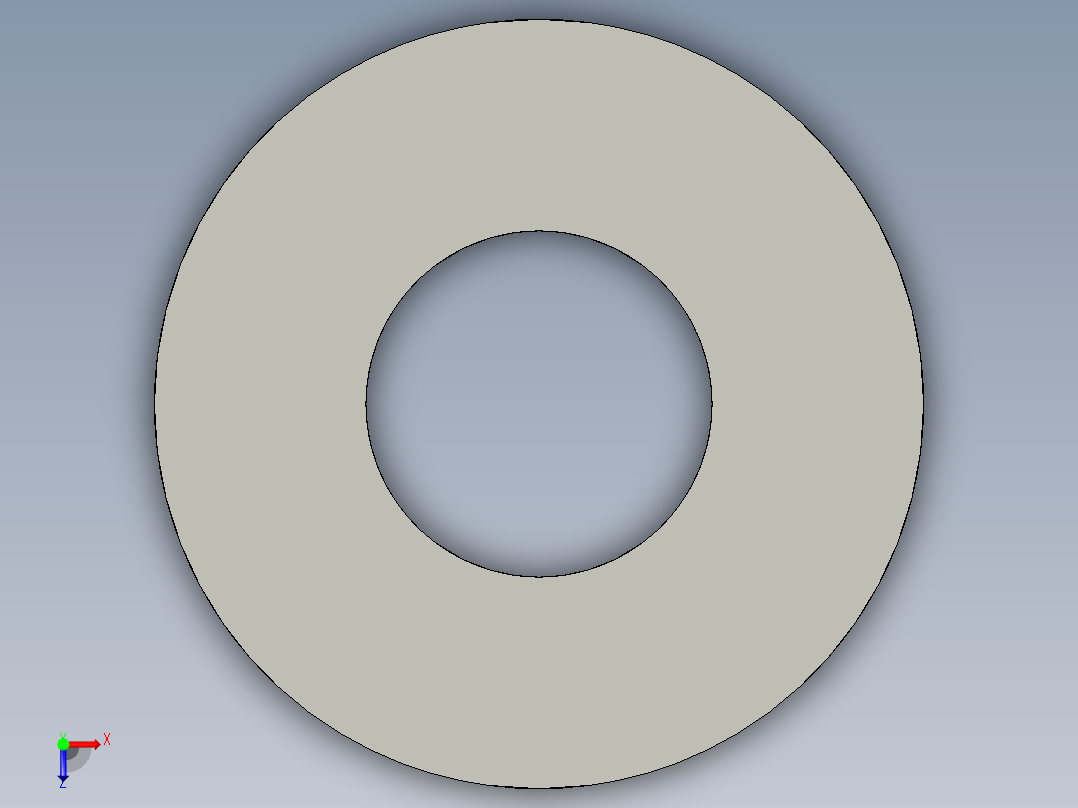 基恩士FU-88washer_kc图纸模型俯视图