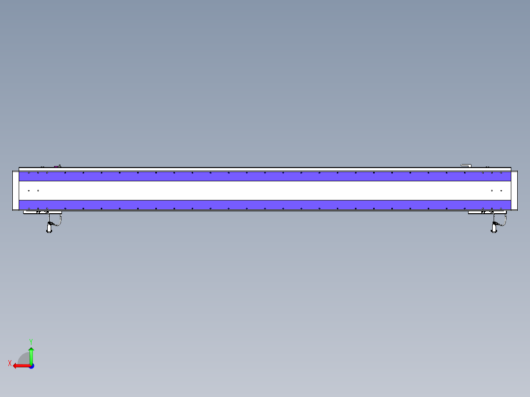 威洛博VL系列直线电机模组-2VL22H3-S2200后视图
