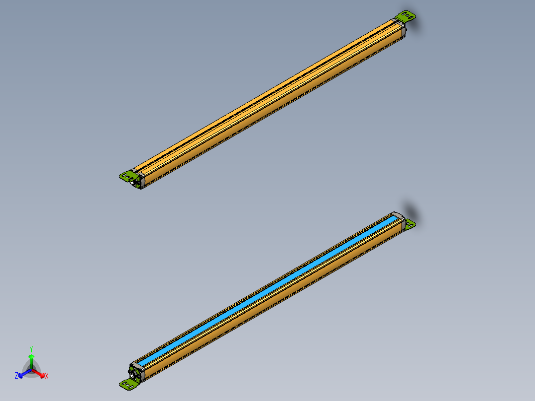 安全_区域传感器H2EL6410_30_30_3D正等轴测图