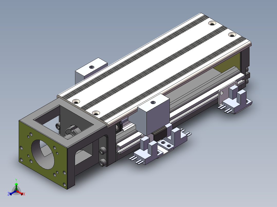 模组MK60-S1-F0C正等轴测图