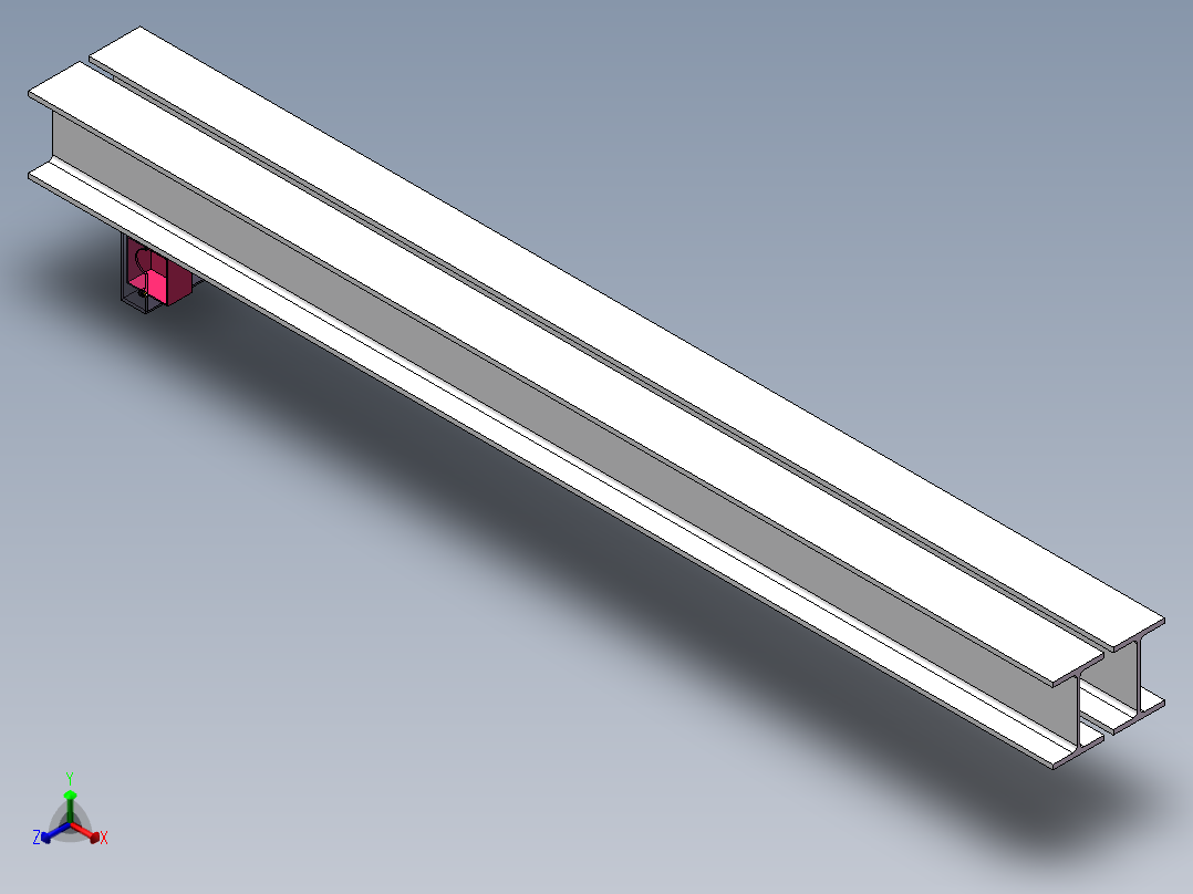 电动吊葫芦正等轴测图