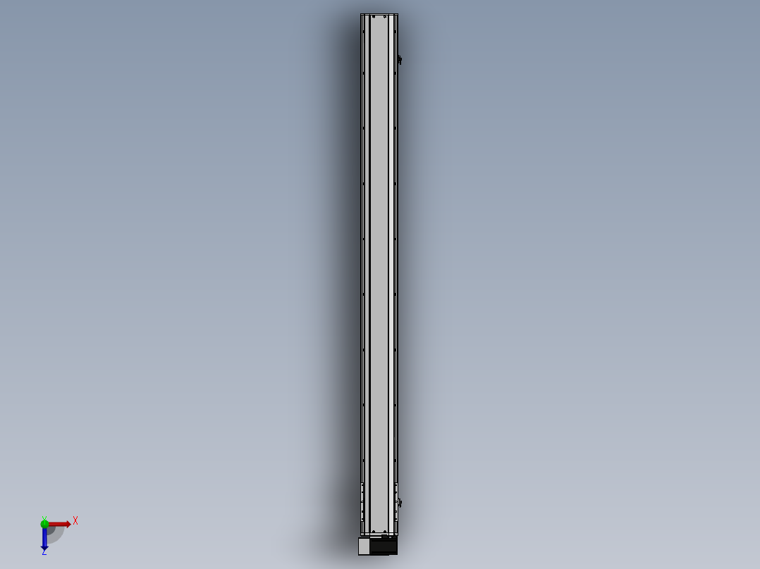 精密模组MT140-L110-1600-LU-M40-C4俯视图