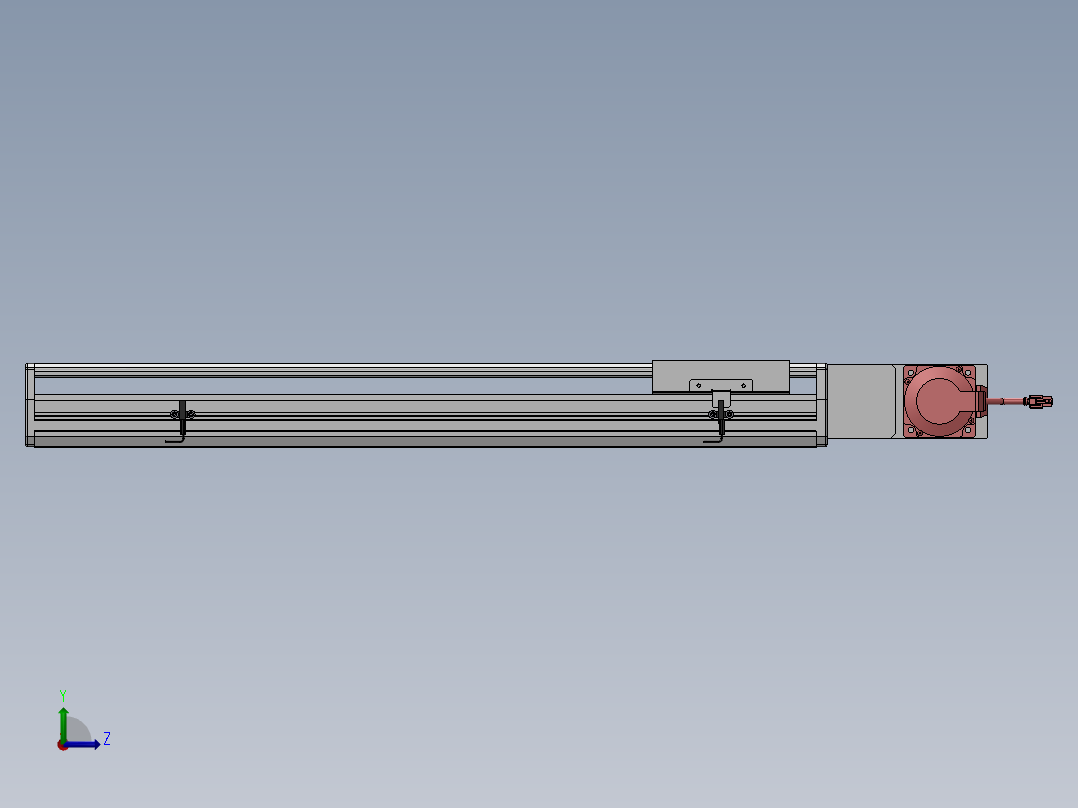 精密模组MT170-L125-600-R-M75-C4左视图