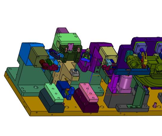 刹车卡钳缸孔加工工装