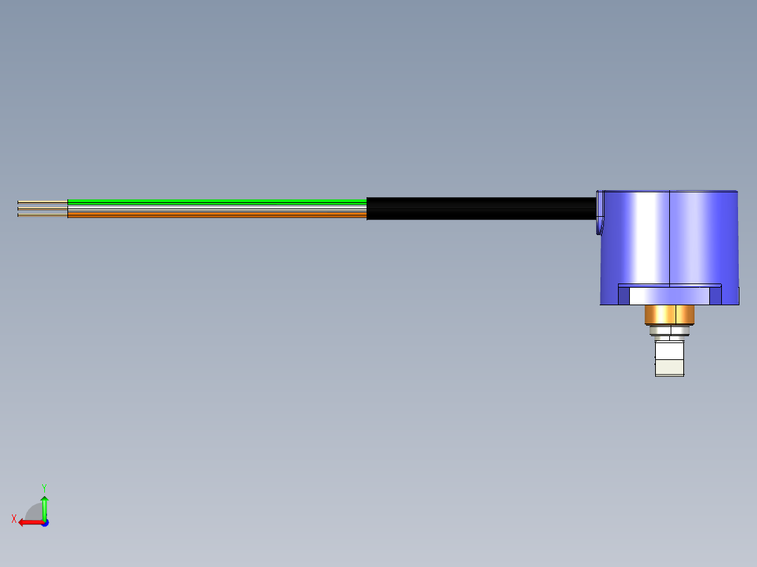 NOVOTECHNIK角度位移传感器RSC-2800 系列后视图