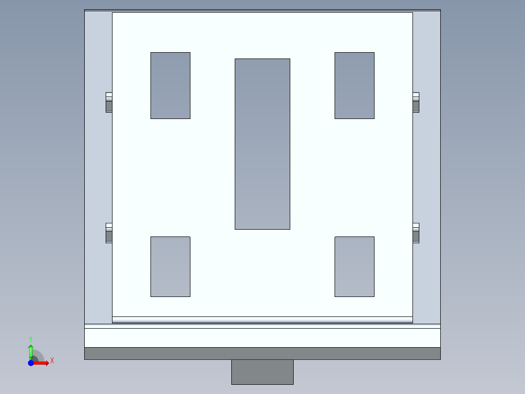 型材-BR 60X60 ANGLE BRACKET KJN523546前视图