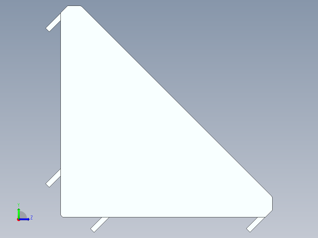 型材-BR 60X60 ANGLE BRACKET KJN523546左视图