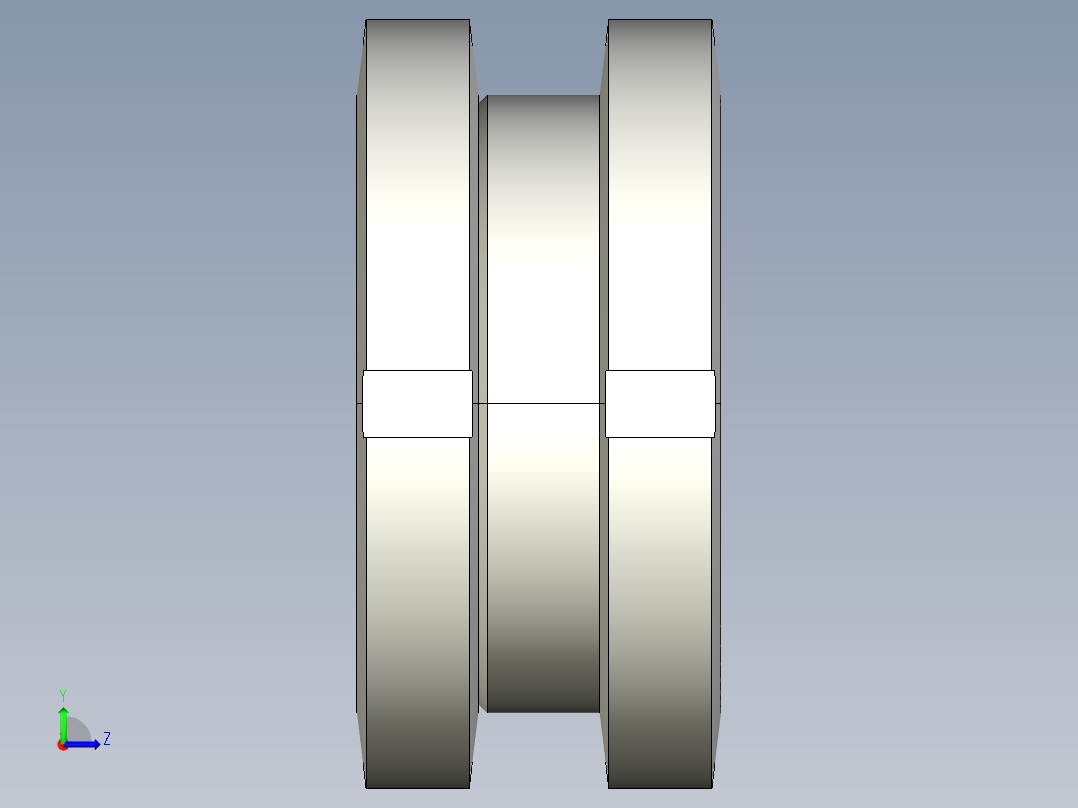 高度調整座(A)2512-3D多系列多零件图纸模型左视图