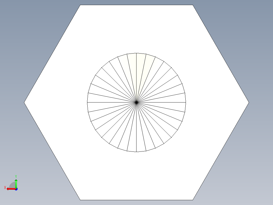 定位配件2268(C)多系列多零件图纸模型后视图