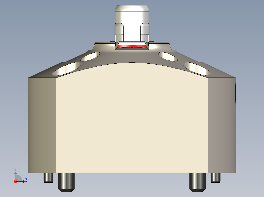 KOSMEKSFA2000-G0A-110多系列多零件图纸模型多系列多零件图纸模型左视图