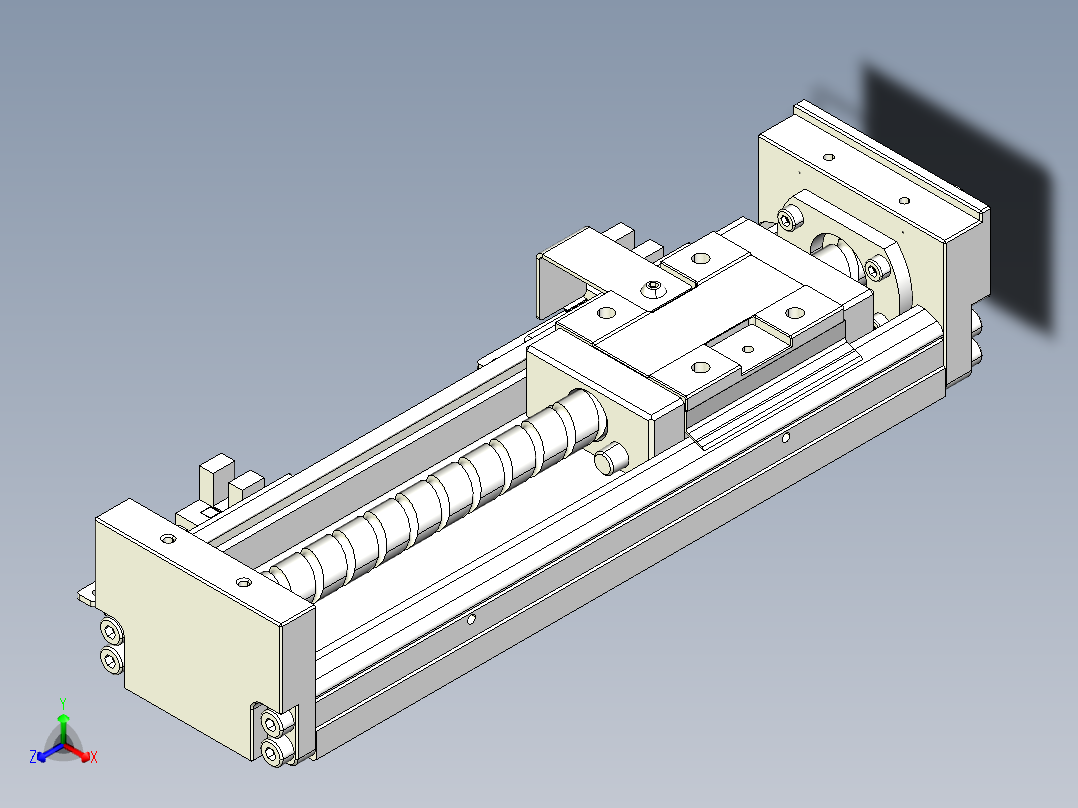 钢基模组-TPA-KSR-6005C-200A1-M-H0S2正等轴测图