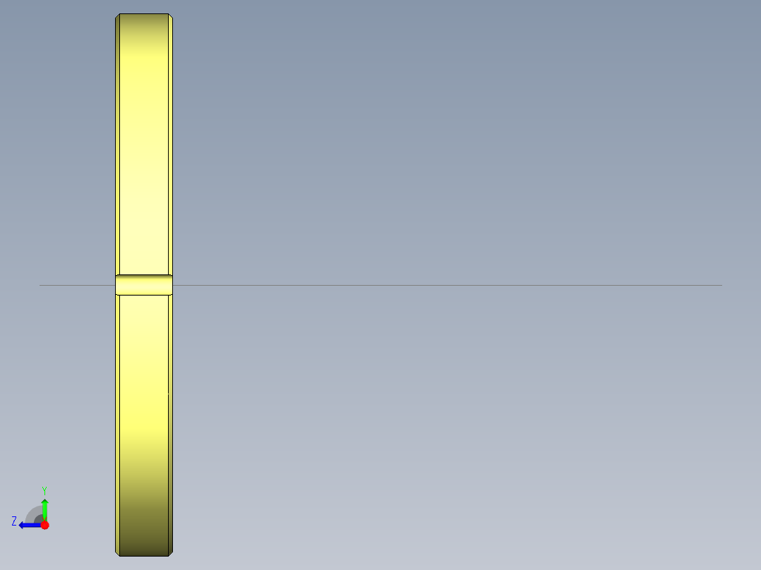 管道手动球阀-水管开关阀-手动阀门User Library-Flange C300DN100_C150DN100.SP右视图
