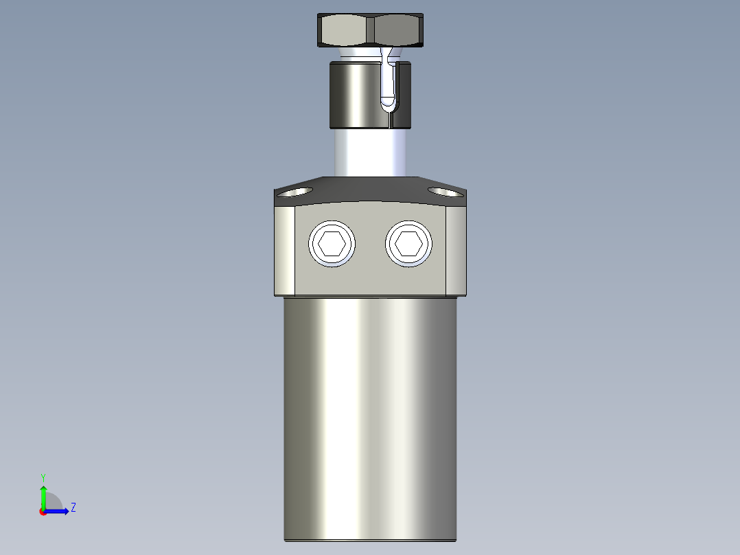 KOSMEKLHS0360-GR-Y30多系列多零件图纸模型左视图