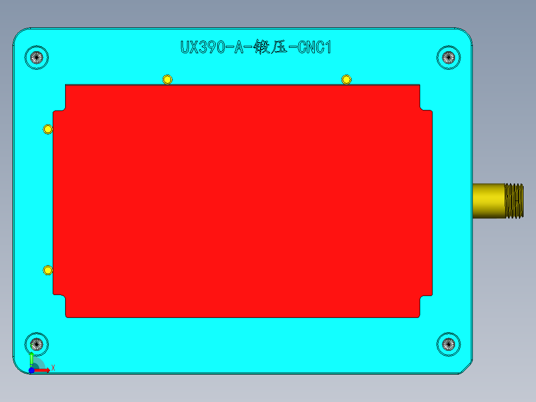UX390-A-DY-CNC1-0818前视图