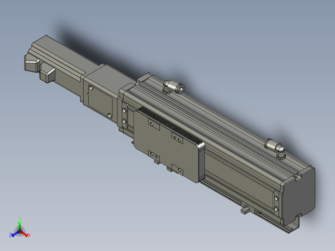 威洛博VC6-S100-BC-P10正等轴测图