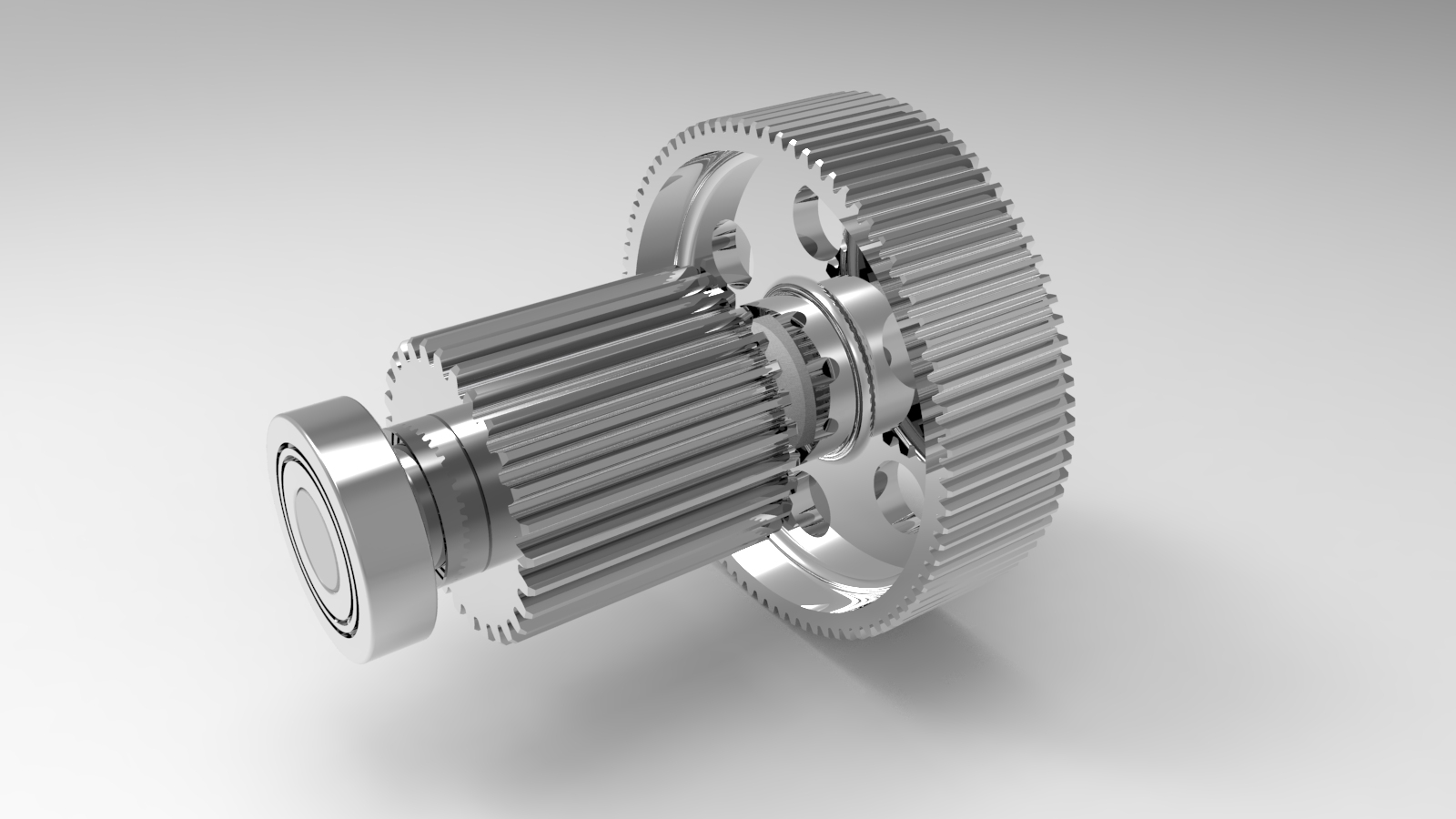 JX628-二级齿轮减速器的设计三维建模和运动仿真视频-Creo