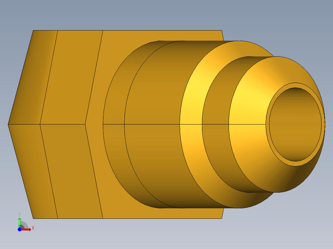 扩口式工业通用硬管接头45Deg Elbow 159F-5-4前视图