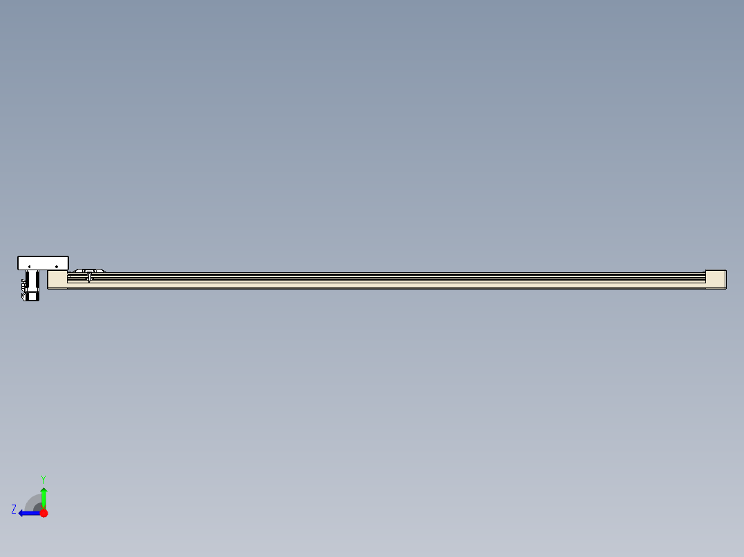 同步带全封闭直线模组TPA-HCB-65S-90-L1750-M-C-P10-N3右视图