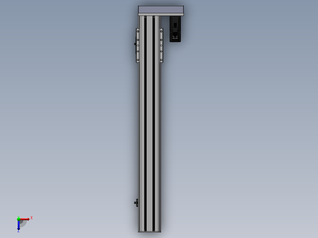 精密模组MY80D-T10-550L-BR-P10B-C4-C俯视图