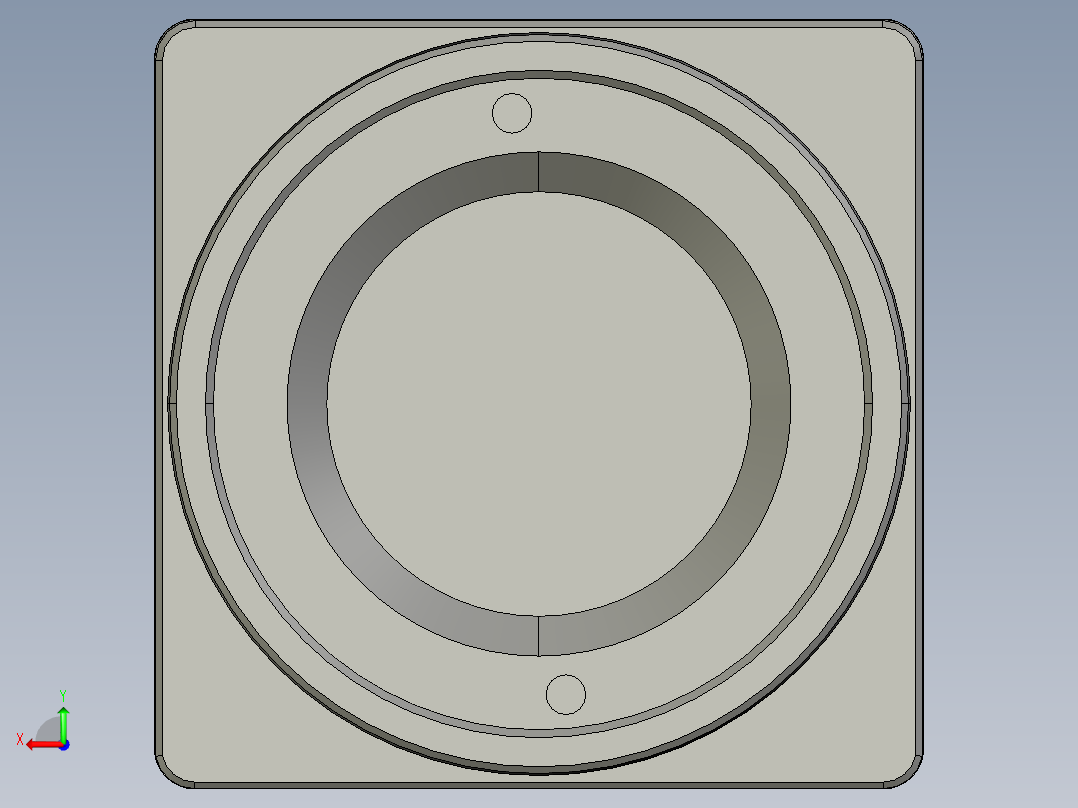 大恒相机镜头Daheng_MER2-G-P_3D_Drawing多系列图纸后视图