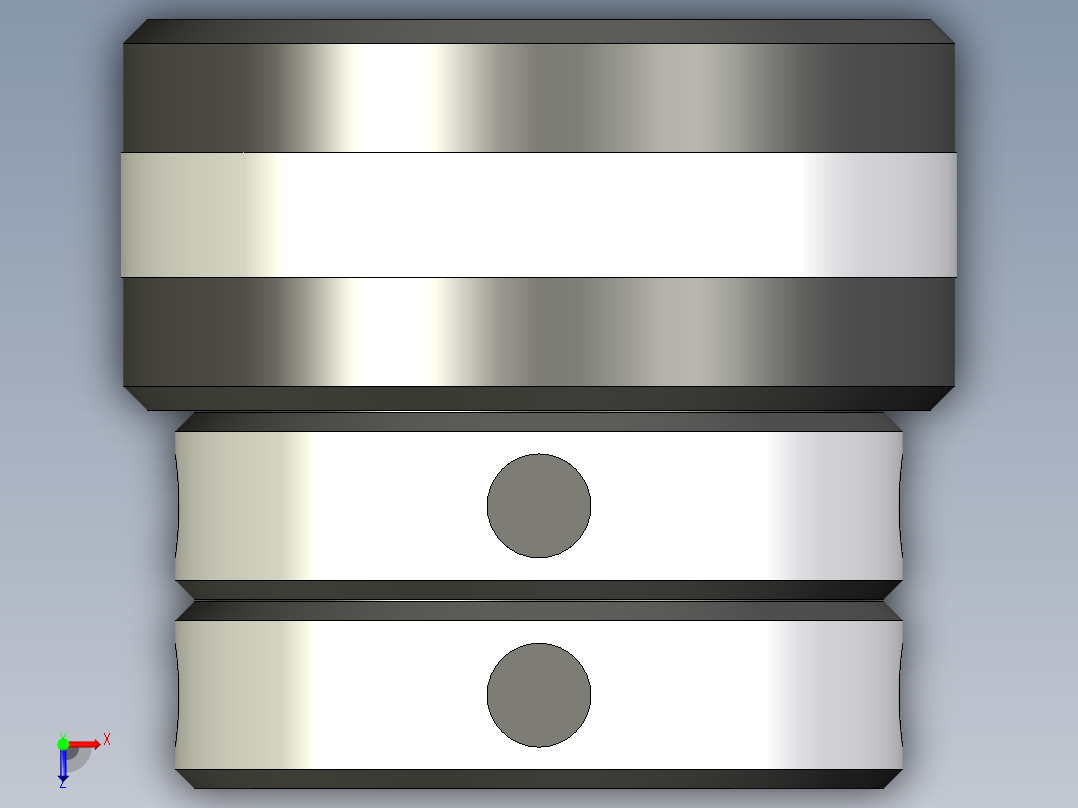 小型千斤頂5588-3D多系列多零件图纸模型俯视图