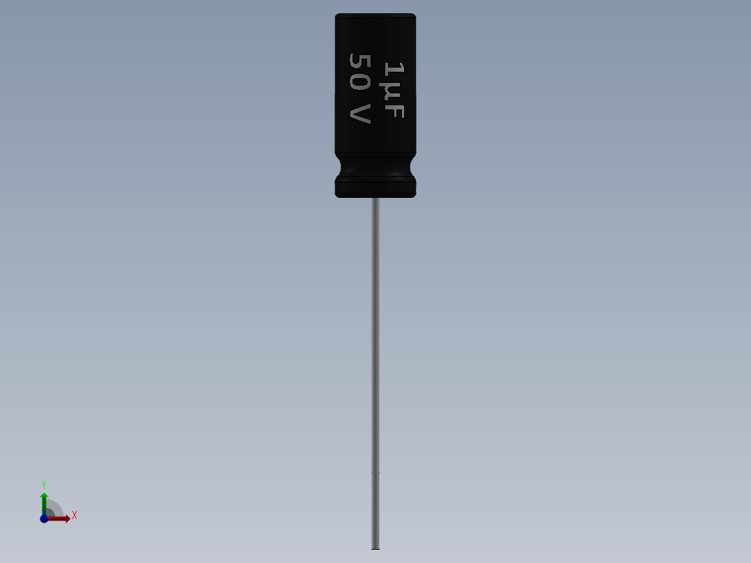 电容器 二极管 电阻器-Capacitor 1uF-50V