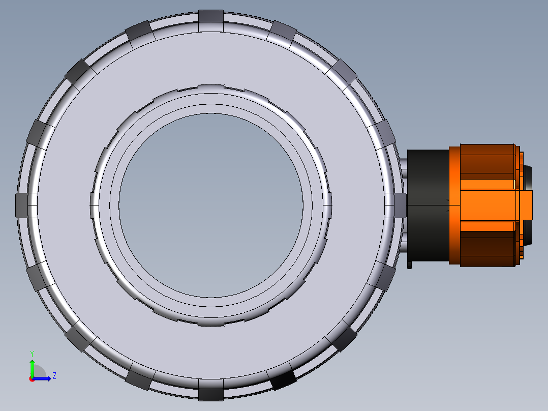 1VXEIC EasyFit双向球阀母端溶剂焊接，公制系列左视图