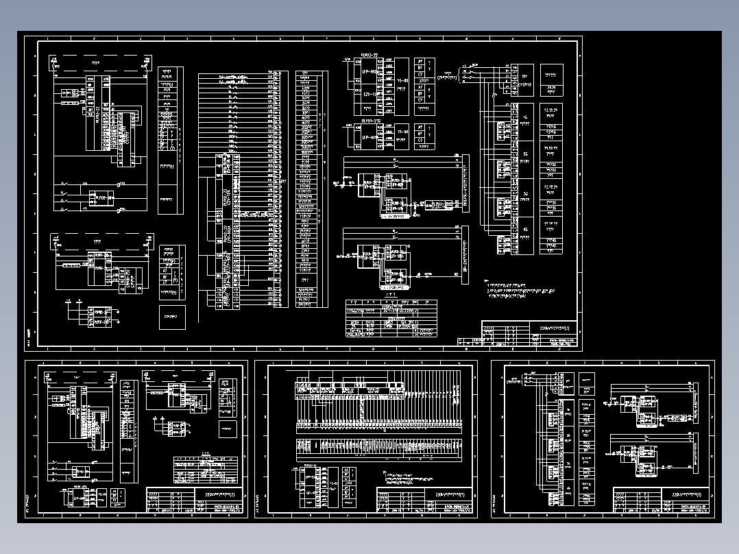 220kV线路控制信号回路(一)(B066-500-1702)