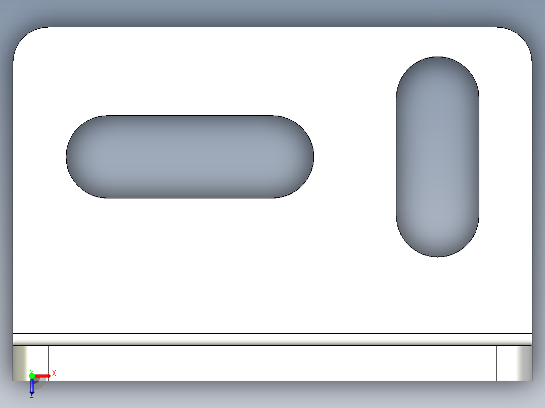 基恩士PZ-B83_kc图纸模型俯视图