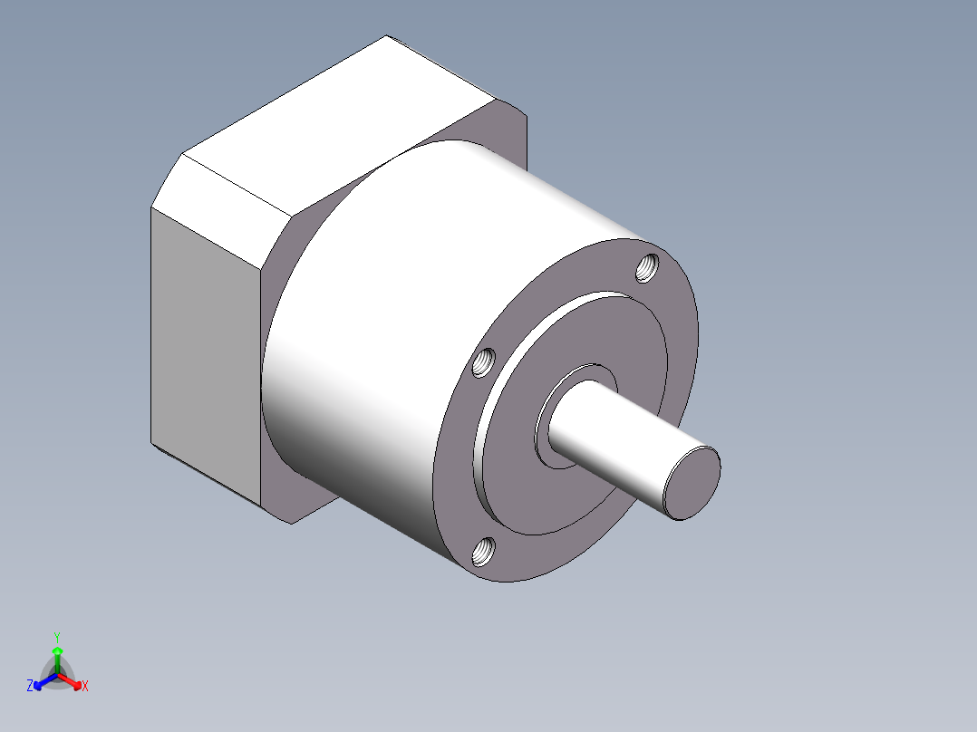 减速机552197_EMGA_120_P_G5_SAS_100正等轴测图