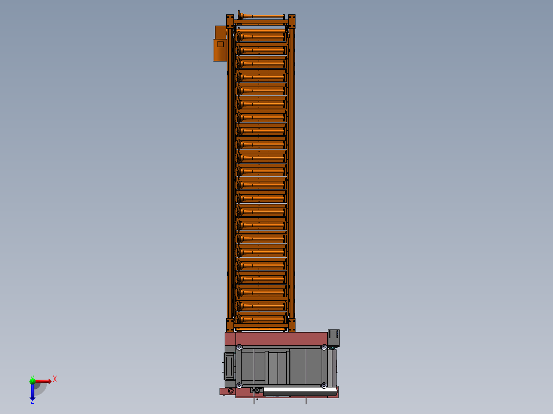 自动唰涂生产线设备sw17可编辑俯视图