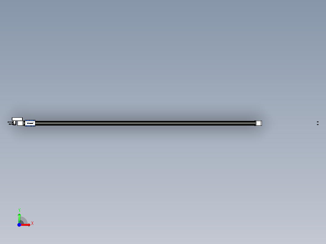 威洛博LB.GB同步带传动--欧规系列GB8-L96-S3850-BR-P40前视图