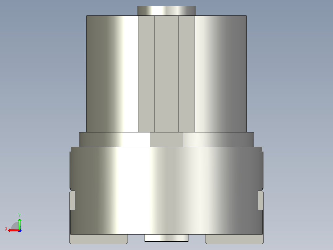 普通气爪PH02-16A后视图