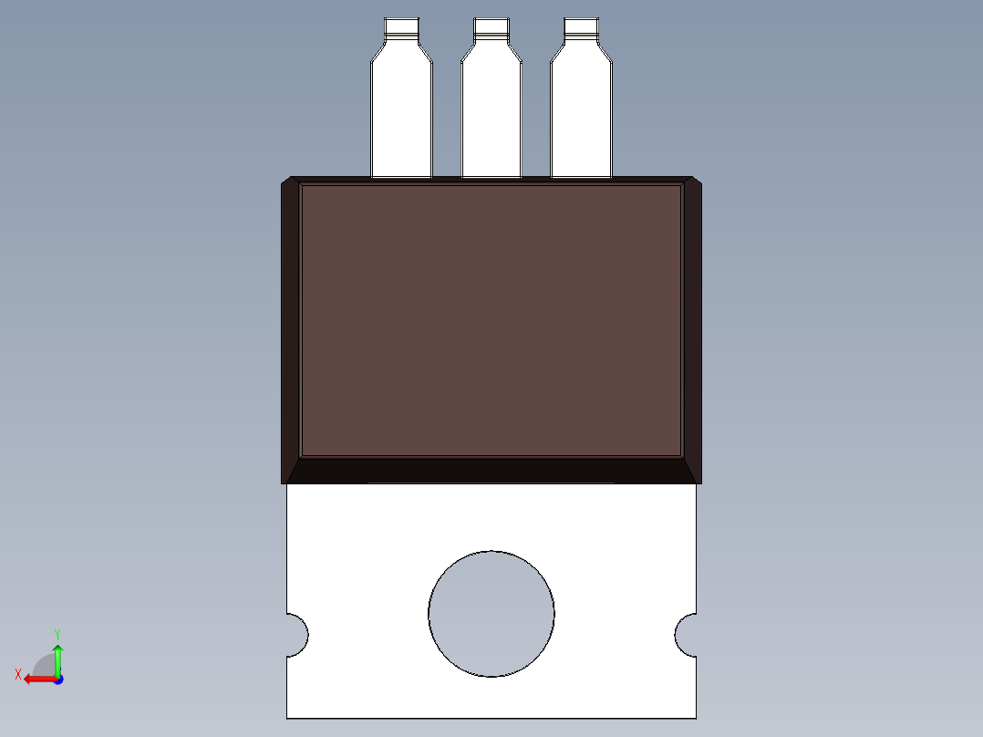 TO220弯曲和镜像引脚后视图