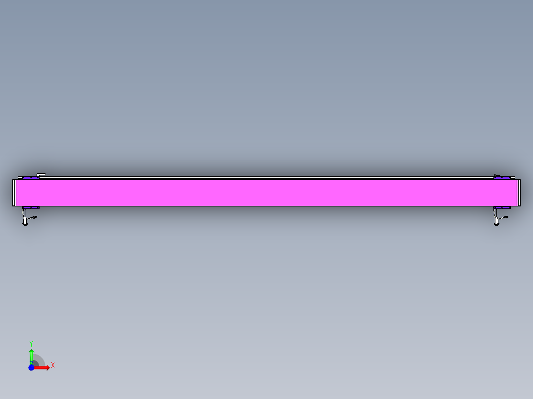 威洛博VL系列直线电机模组-2VL17E1-S2850前视图