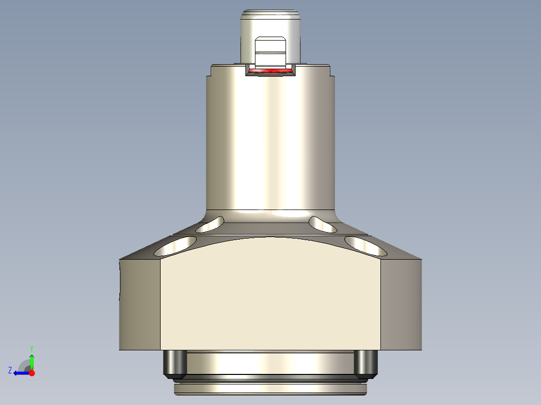 KOSMEKSFA2000-M1A-130-H60多系列多零件图纸模型多系列多零件图纸模型右视图