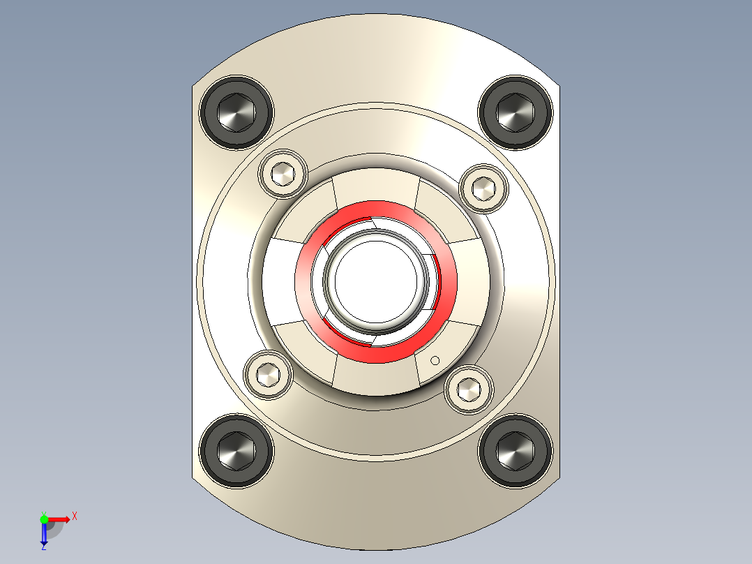 KOSMEKSFA2000-M1A-130-H60多系列多零件图纸模型多系列多零件图纸模型俯视图