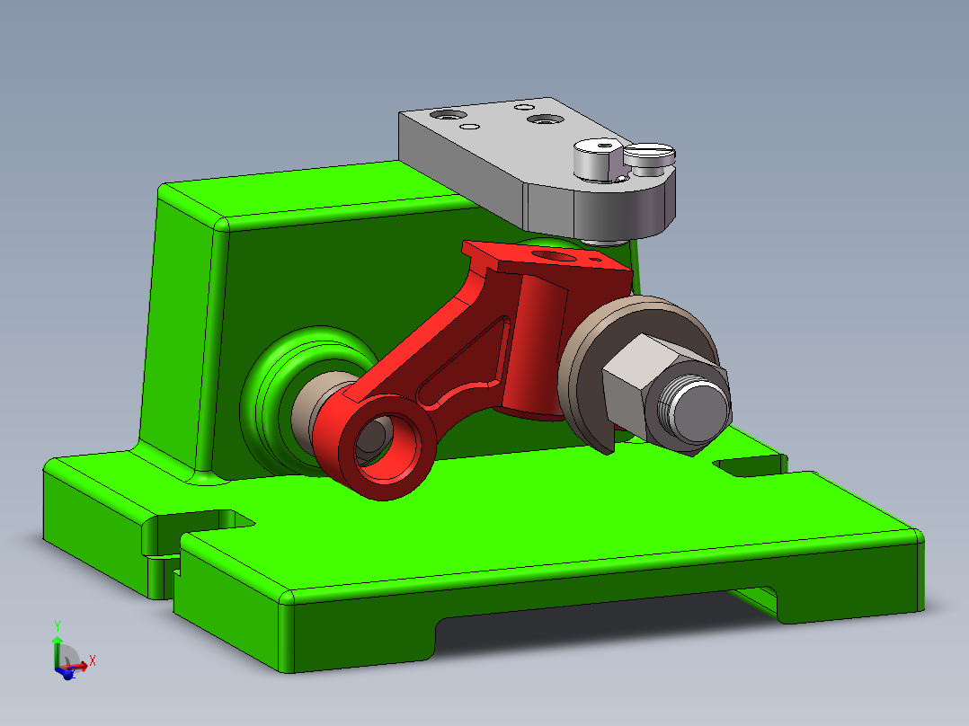 气门摇臂轴支座加工工艺及钻φ3斜孔夹具设计【含三维SolidWorks】