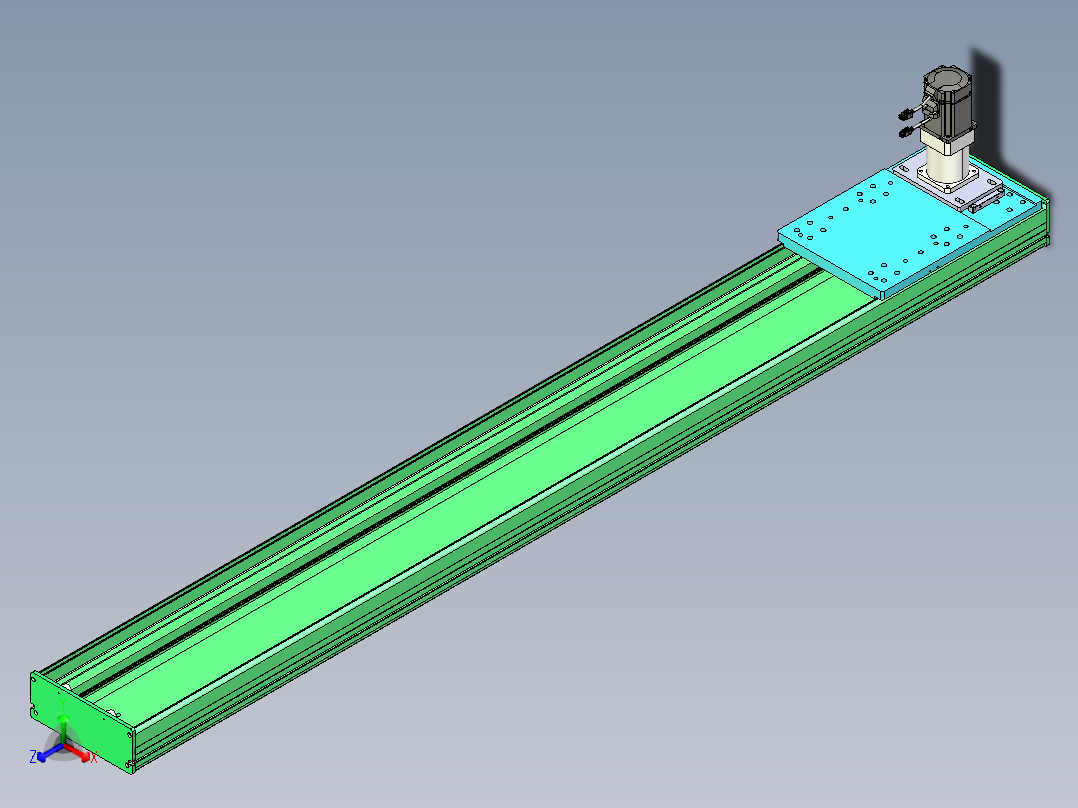 东锦齿条传动DH270G-L167-S1950-BU-减速机+750W