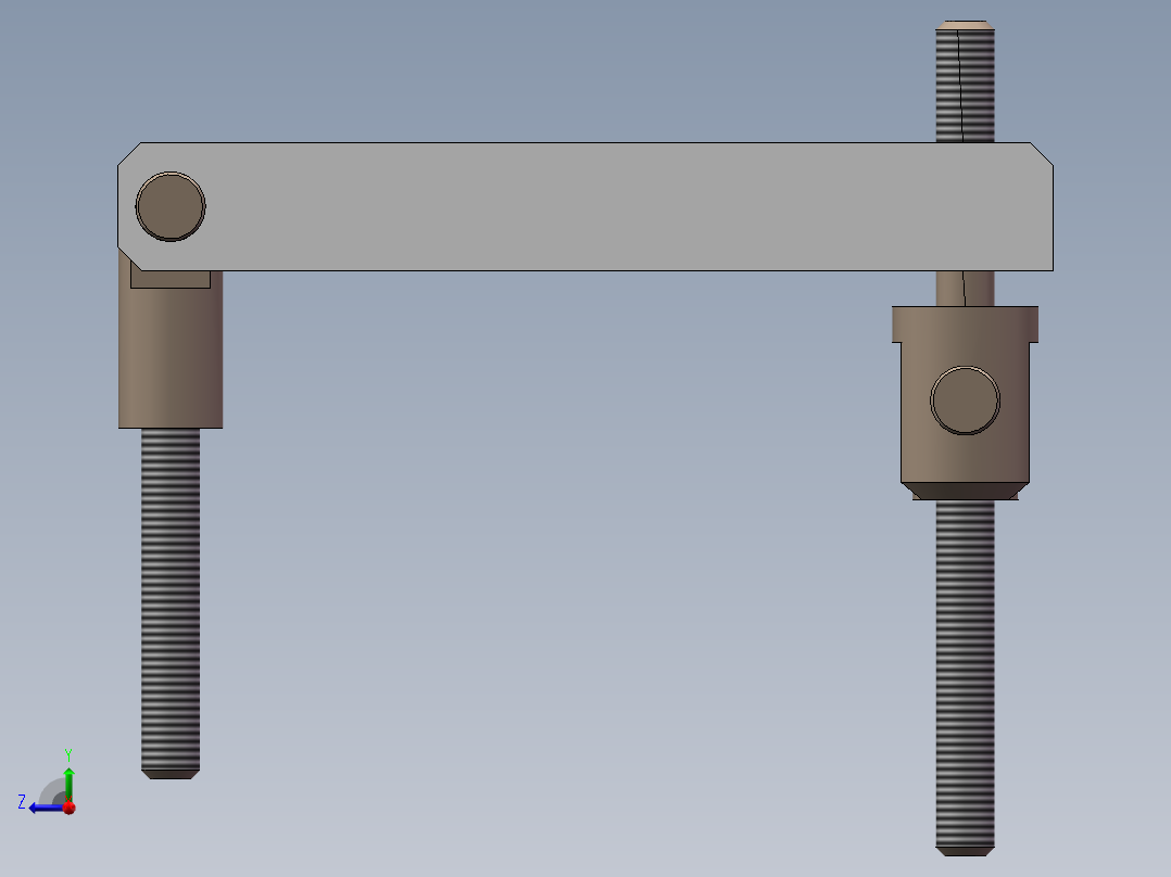CA6140车床滤油器体加工工艺及钻φ38孔夹具设计【含三维SolidWorks】【原创设计】右视图