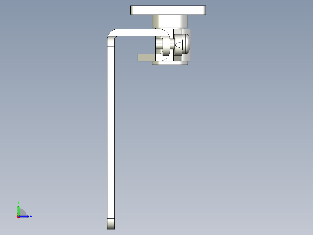基恩士OP-42348_kc图纸模型左视图