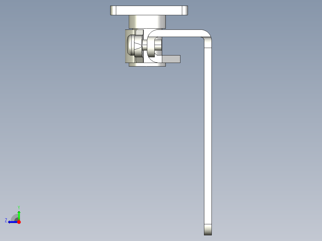 基恩士OP-42348_kc图纸模型右视图