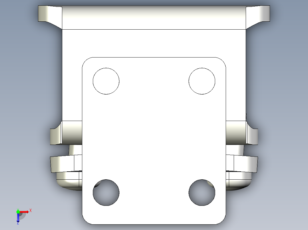 基恩士OP-42348_kc图纸模型俯视图