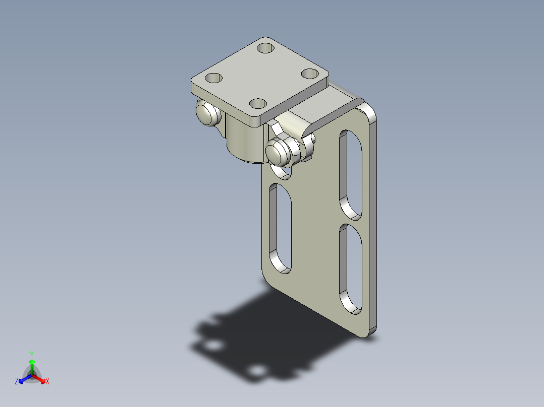基恩士OP-42348_kc图纸模型正等轴测图