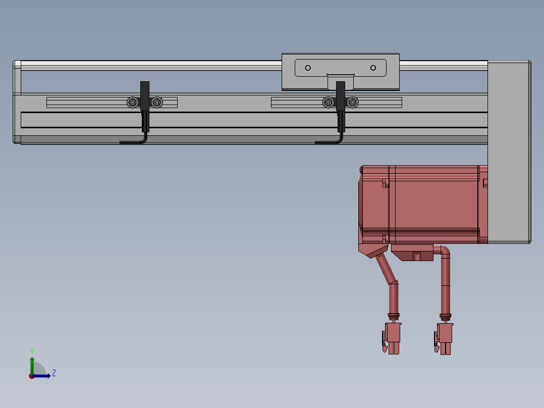 精密模组MY120-T10-150L-BM-P20B-C4-C左视图