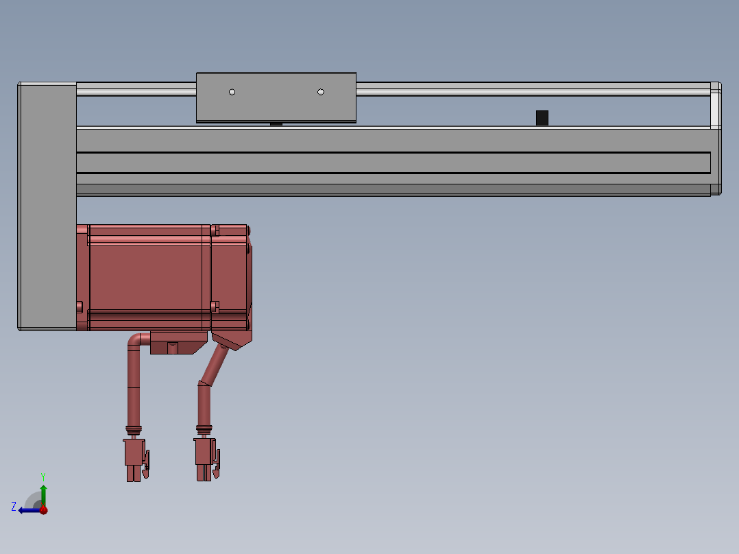 精密模组MY120-T10-150L-BM-P20B-C4-C右视图